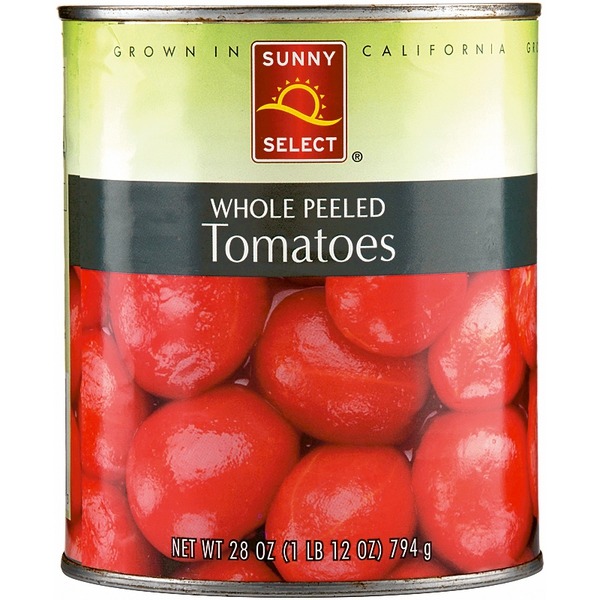 Sunny Select Tomatoes in Tomato Juice, Whole Peeled Same-Day