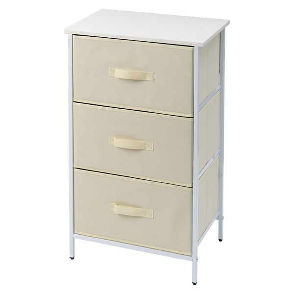 Sohl 3 Drawer Storage Tower, Ivory Same-Day Delivery or Pickup | ALDI