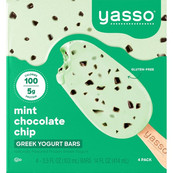 yasso mint chip yogurt bars