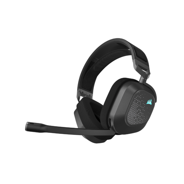 CORSAIR HS80 v2 Max Wireless Gaming Headset with 2.4 GHz & Bluetooth - Steel Gray
