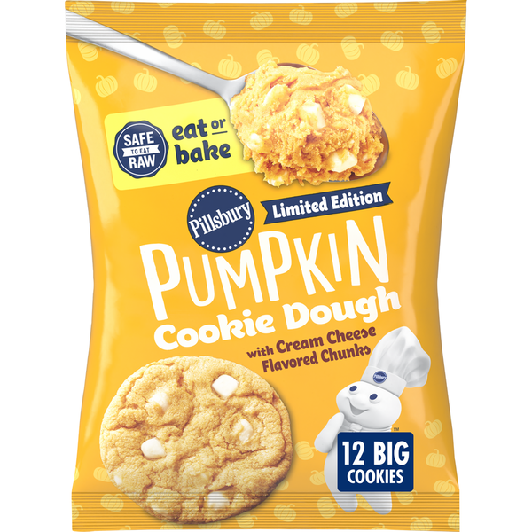Pillsbury Eat or Bake Limited Edition Pumpkin Cookie Dough