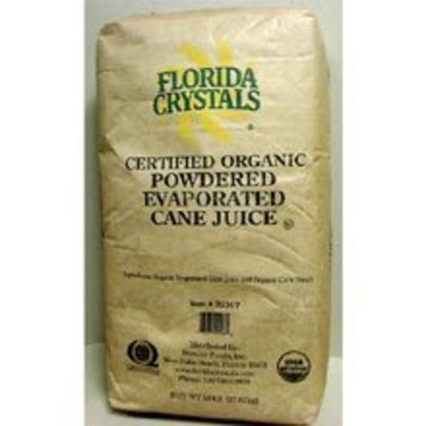 Florida Crystals - Golden Granulated Evaporated Cane Juice - 50 lb Bag