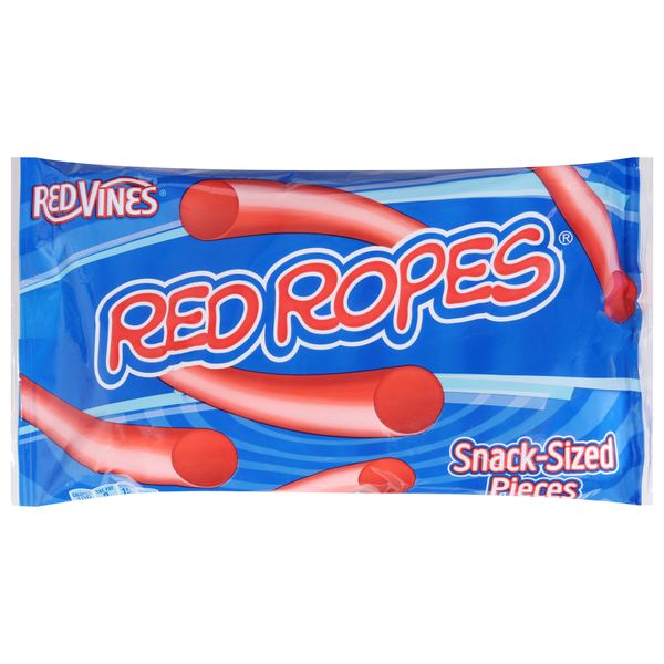 Many Red Ropes Red Vines Red Ropes, Snack-Sized Pieces Same-Day Delivery or Pickup ...
