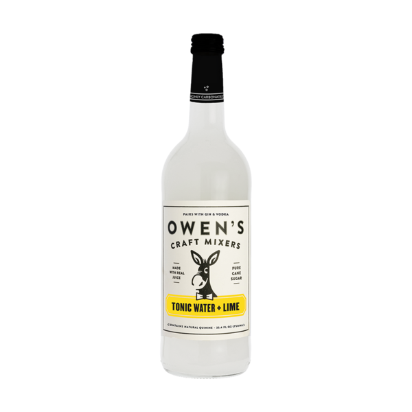 Owen's Craft Mixers Tonic Water + Lime Mix Same-Day Delivery or
