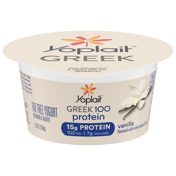 Yoplait Yogurt, Fat Free, Vanilla Same-Day Delivery or Pickup