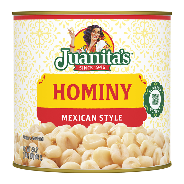 Juanita's Foods Mexican Style Hominy