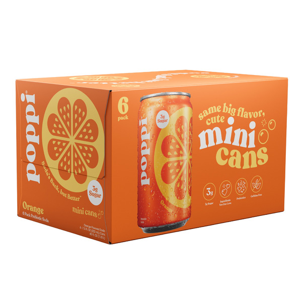 poppi Orange, Mini Cans Same-Day Delivery or Pickup | Publix
