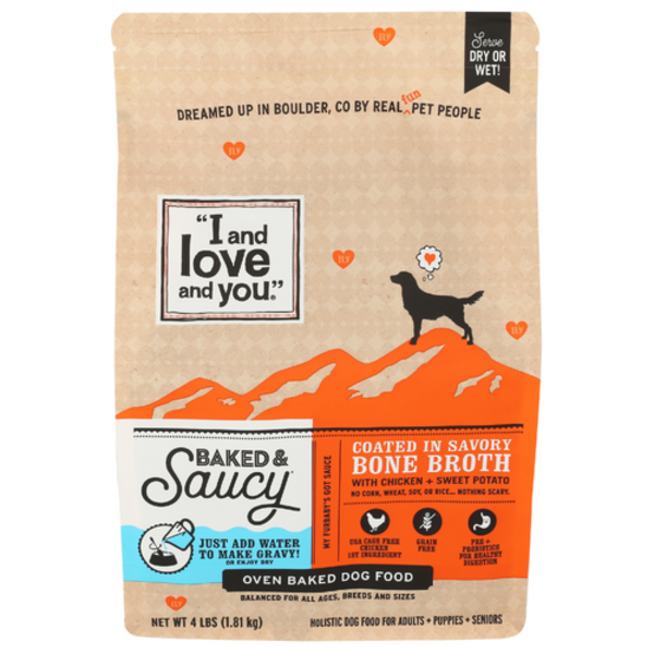 I And Love And You Baked & Saucy Chicken Flavored Dog Food