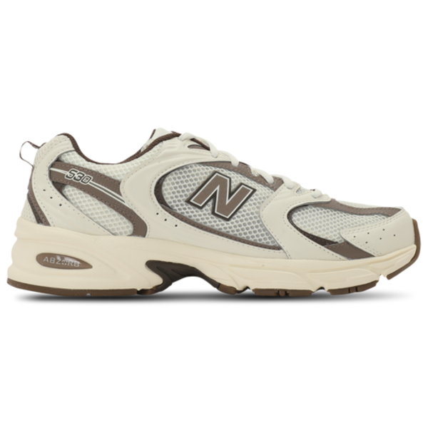 New Balance 530 Shoes, Size M8.5/W10.0, Medium/D Width - Brown/White