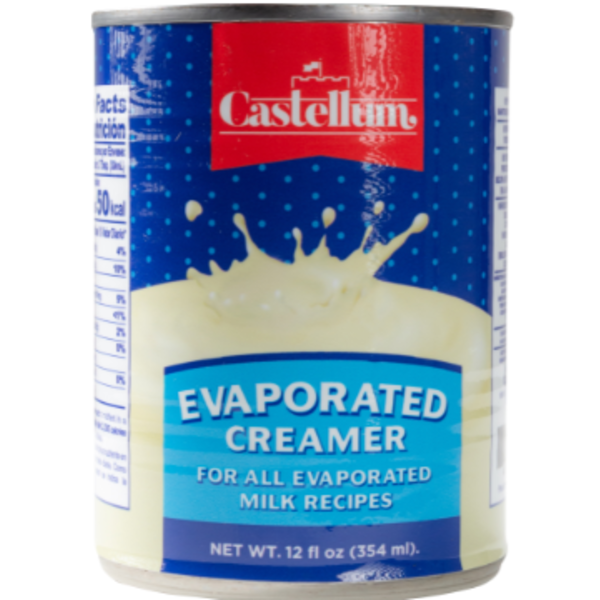 Castelum Evaporated Creamer 24-12z
