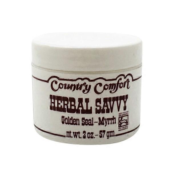 Country Comfort Herbal Savvy Goldenseal Myrrh Salve 2 Oz Instacart
