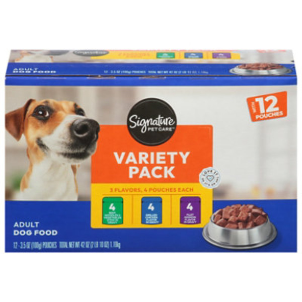 Signature Pet Dog Food Variety Pack