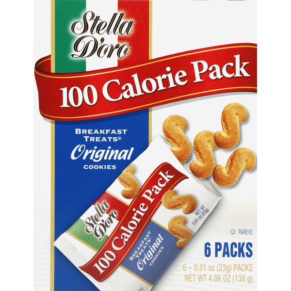 thumbnail image 2 of Stella D'Oro Original Breakfast Treats Cookies – 4-Pack (9 Oz Each) – Butter Cookies, Good Source Of Calcium 2 of 3