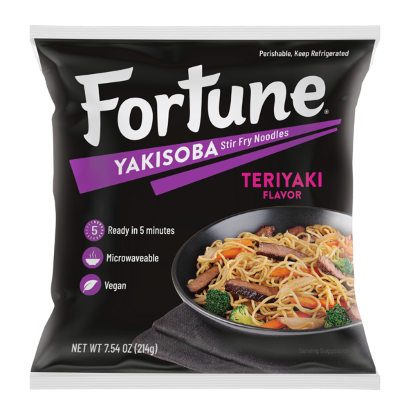 Fortune Yakisoba Stir Fry Noodles Teriyaki Flavor Same-Day