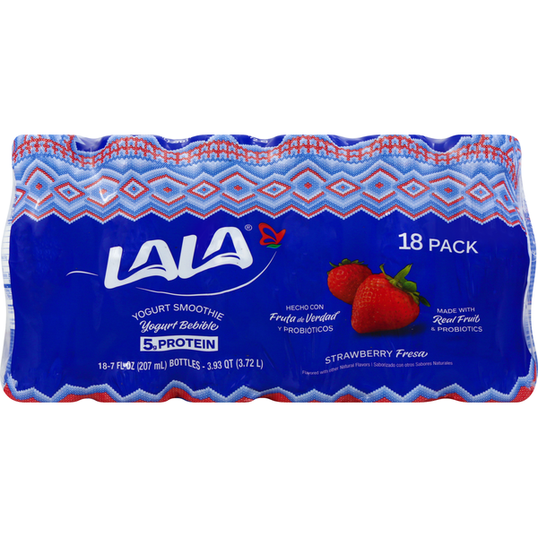 LALA Yogurt Smoothie, Strawberry, 18 Pack