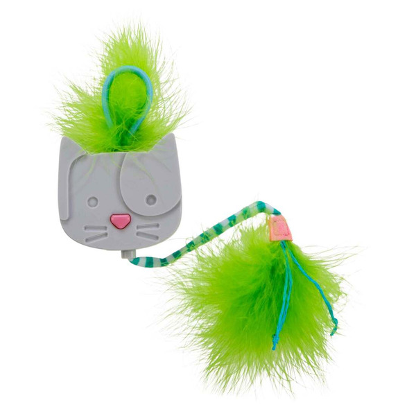 Smarty Kat Twirly Top Electronic Motion Cat Tail Toy
