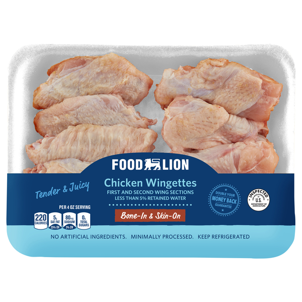 Wingettes2 Food Lion Now Chicken Wingettes Same-Day Delivery | Instacart