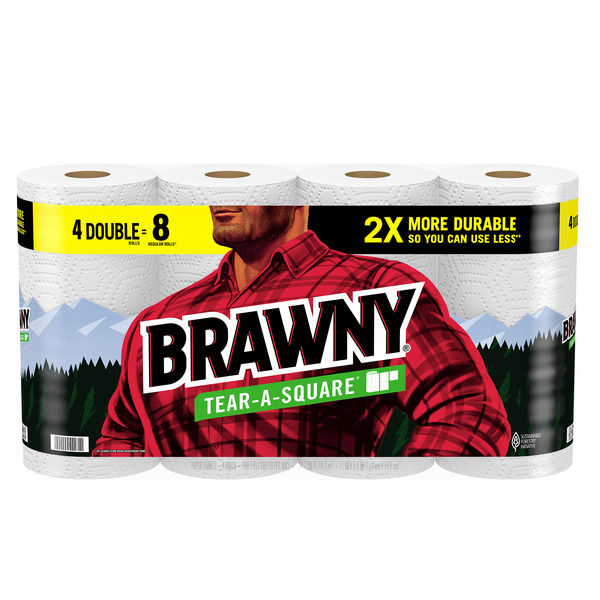ShopRite Brawny Tear A Square Paper Towels Same Day Delivery Instacart shoprite-brawny-tear-a-square-paper-towels-same-day-delivery-instacart