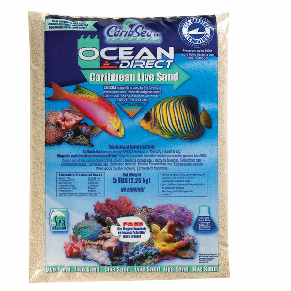 CaribSea Ocean Direct Caribbean Live Aquarium Sand - Sand