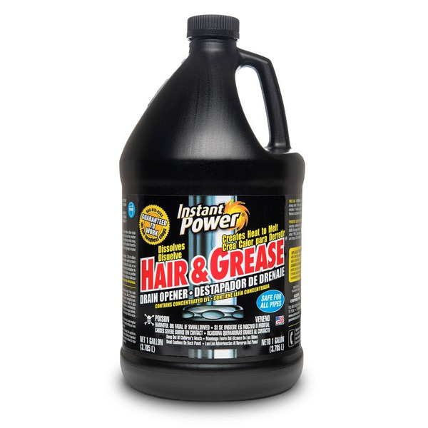 Instant Power 128 Oz. Hair And Grease Drain Cleaner