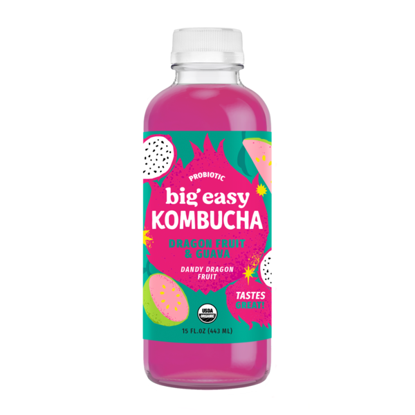 Big Easy Kombucha Dragon Fruit & Guava Same-Day Delivery | Rouses