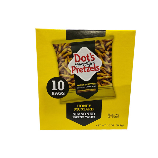 Dot's Homestyle Pretzels Pretzel Twists, Seasoned, Honey Mustard Flavored