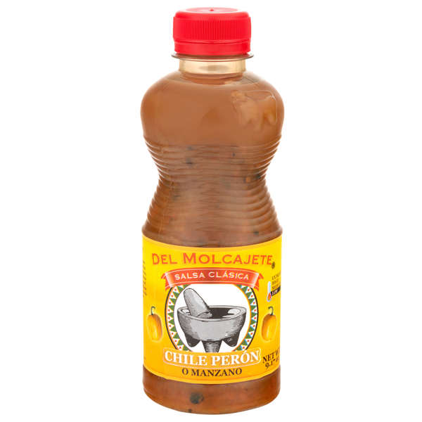 Del Molcajete O Manzano Low Chile Peron Salsa Clasica
