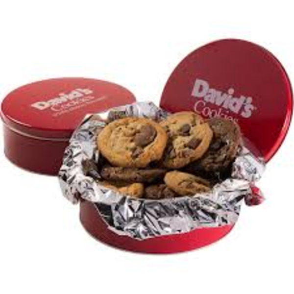 Frozen David's Cookies - Triple Chocolate Cookie Dough, 4.5 oz each - 45 ct
