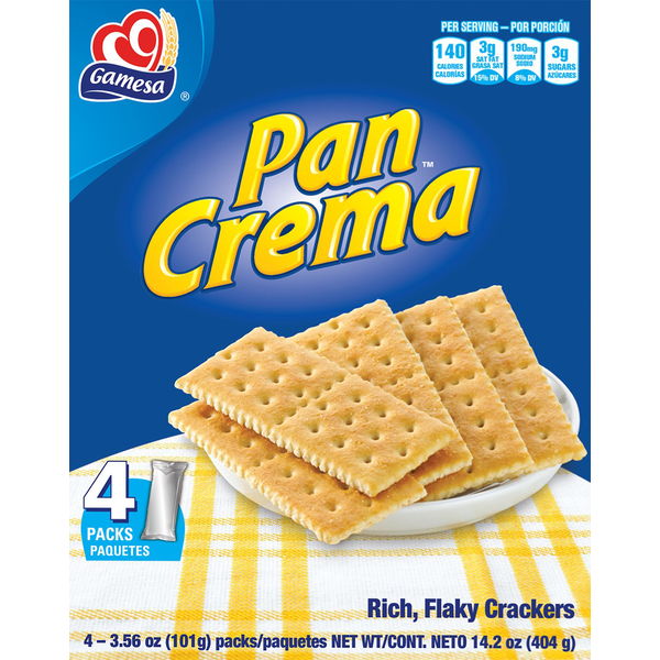 Gamesa Pan Crema Crackers (14.2 oz) Instacart