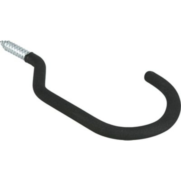 Hillman Hardware Essentials Vinyl Bike Hook, 60 lb., Black