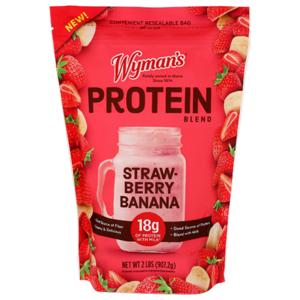 Wyman's Strawberry Banana Protein Blend