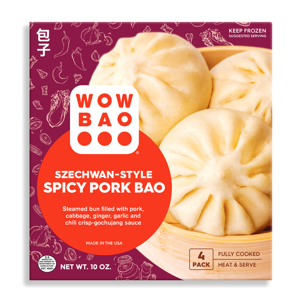 Wow Bao Szechwan-Style Spicy Pork Bao Same-Day Delivery or Pickup