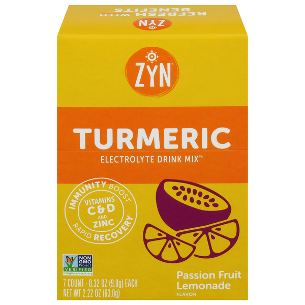 ZYN Passion Fruit Lemonade Flavor Electrolyte Drink Mix Same-Day
