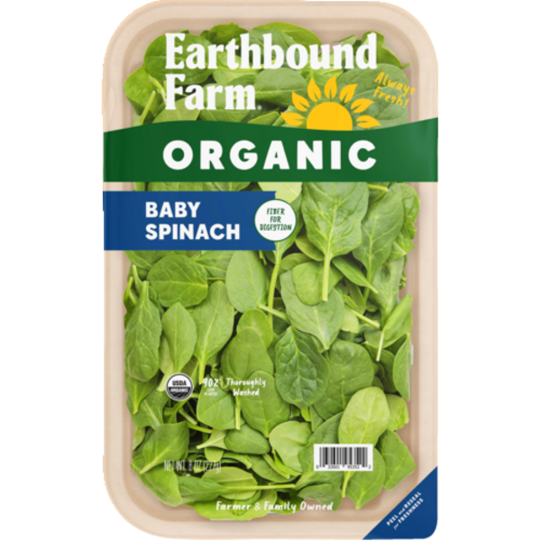 Earthbound Farm Organic Baby Spinach Fiber Pack