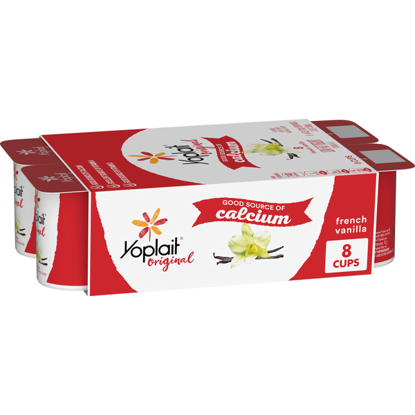 Yoplait Original Low Fat French Vanilla Yogurt Cups