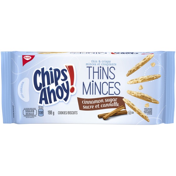 Christie Chips Ahoy! Thins Cinnamon Sugar Christie Chips Ahoy! Thins