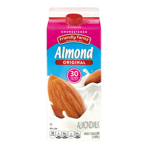 ALDI Friendly Farms Original Unsweetened Almondmilk Same Day Delivery 