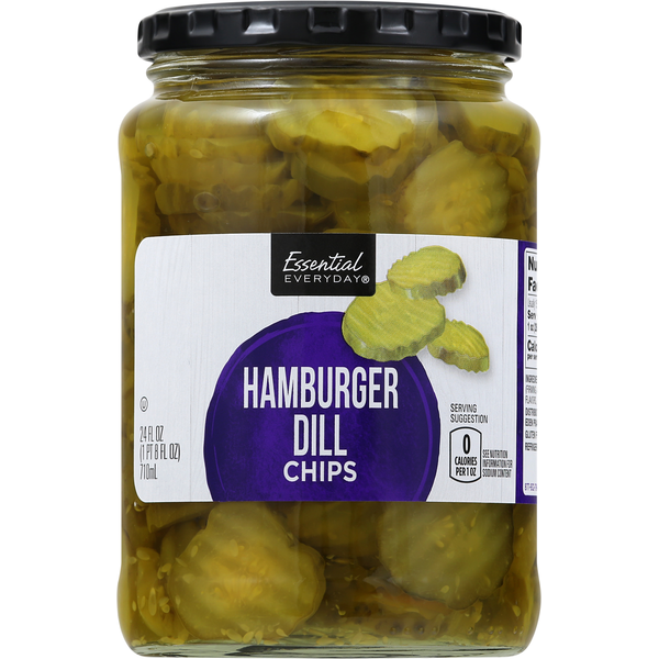 Essential Everyday Hamburger Dill, Chips