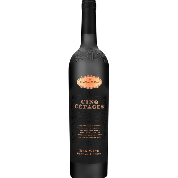 Chateau St. Jean Red Wine, Cinq Cepages, Sonoma County (750 ml) Instacart