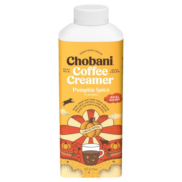 Chobani Coffee Creamer, Pumpkin Spice Flavored Same-Day Delivery