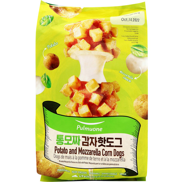 Pulmuone Crispy Potato Corn Dogs