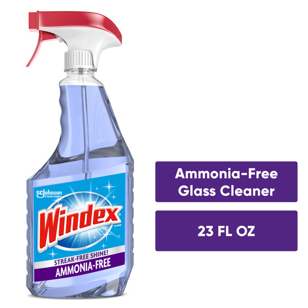 Charmiss Win 公式 Windex® Ammonia-Free Glass Cleaner Spray Bottle, Crystal Rain