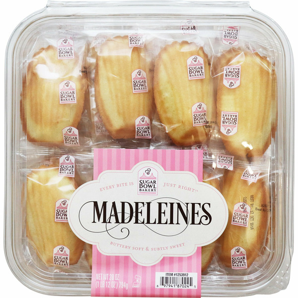 Sugar Bowl Bakery, Madeleine Cookies, 1 oz, 28-Count