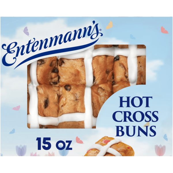 Entenmann's Hot Cross, Fruit Buns Same-Day Delivery or Pickup