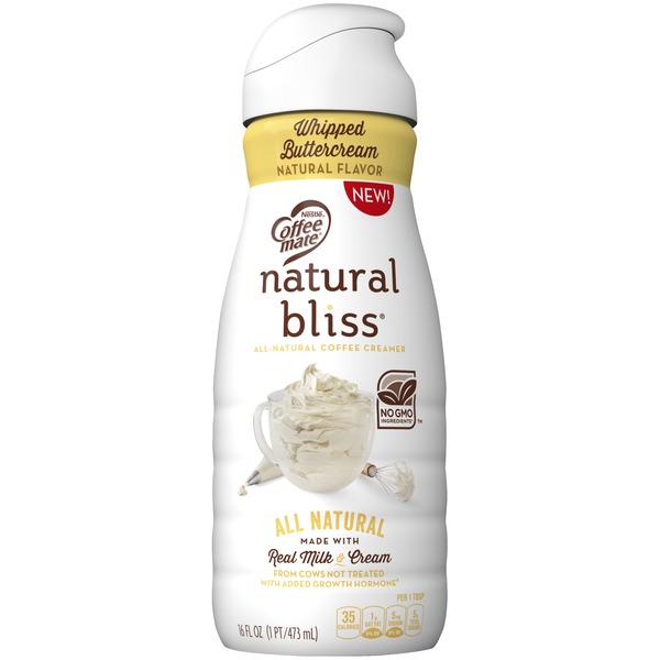Nestlé Coffee Mate Natural Bliss Whipped Buttercream Liquid All Natural