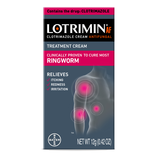 LOTRIMIN AF Clotrimazole Ringworm Treatment Antifungal Cream