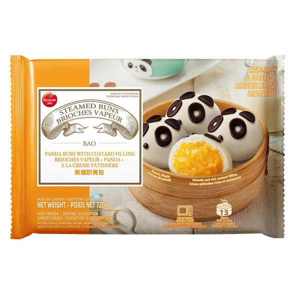 Synear Panda Buns with Custard Filling 720 g