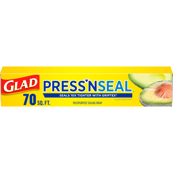 Glad Press'n Seal Plastic Food Wrap, 70 sq ft Same-Day Delivery