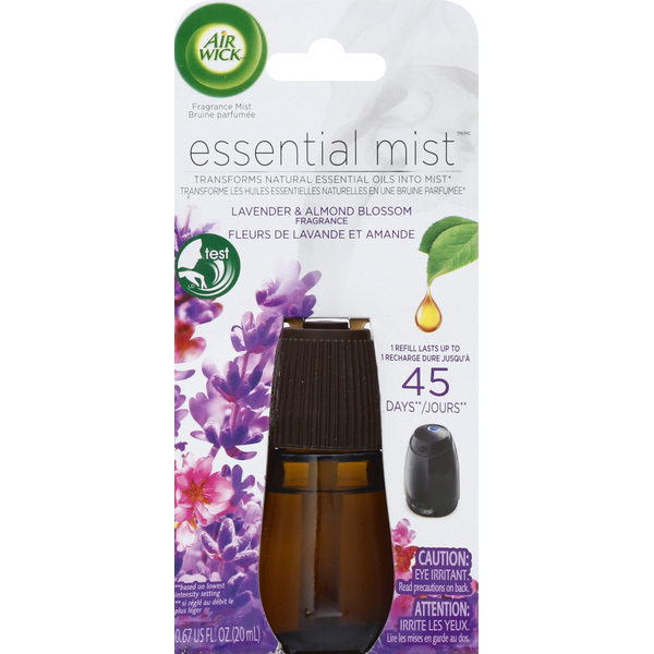 Air Wick Essential Mist, Lavender & Almond Blossom Fragrance (0.67 oz