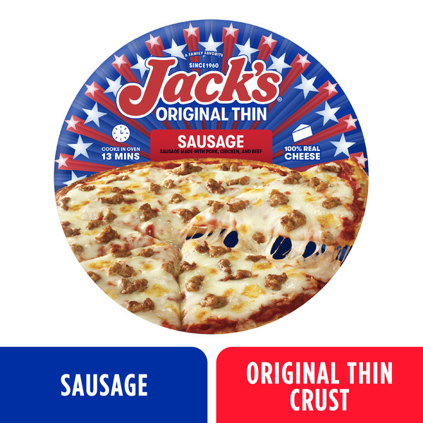 Jack's Original Thin Sausage Pizza